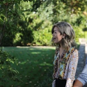 Anthropologie Tiny Devas Sequined Popover Blouse